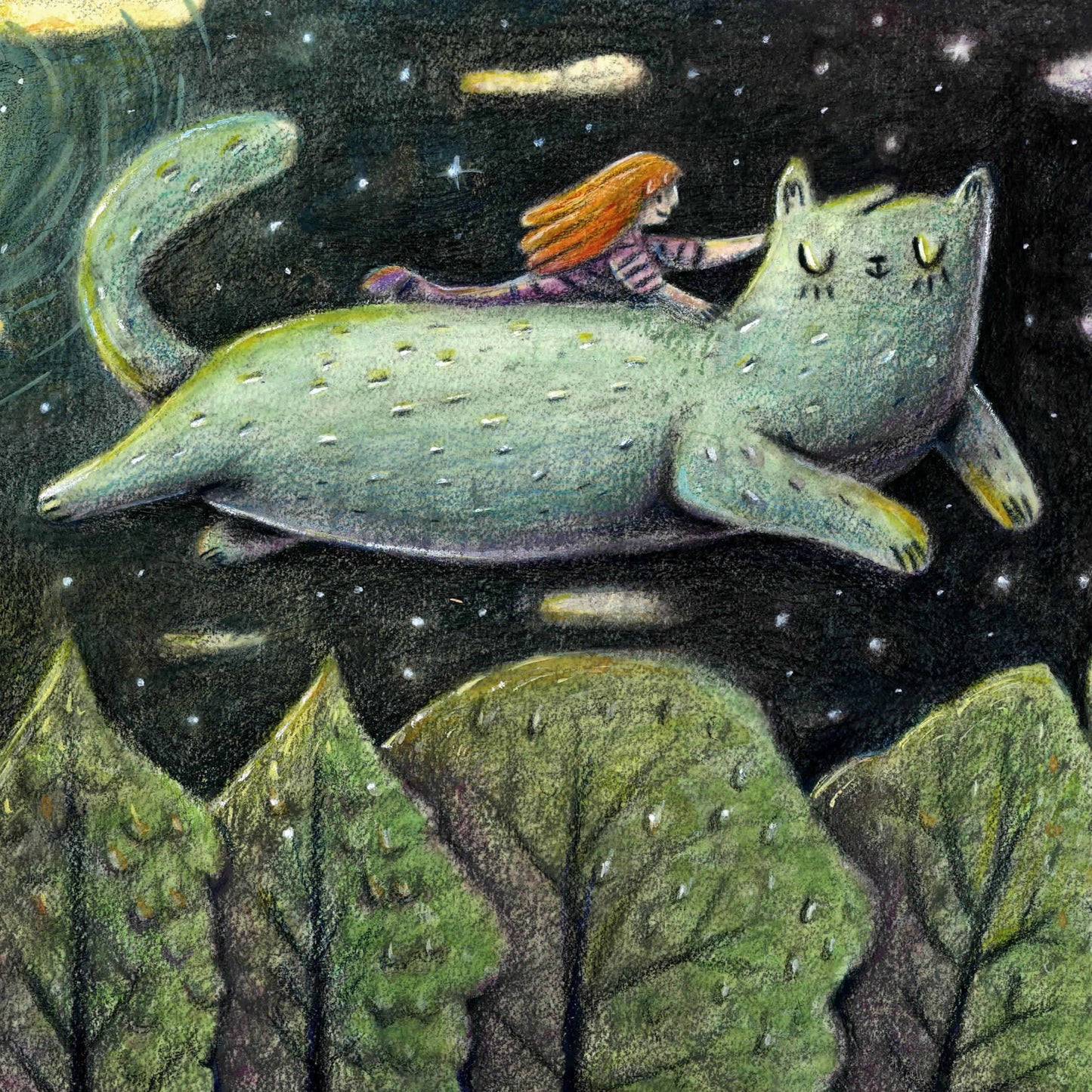 Big Print ♡ Dream of Cats