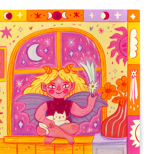 Original Painting ♡ Make a Wish