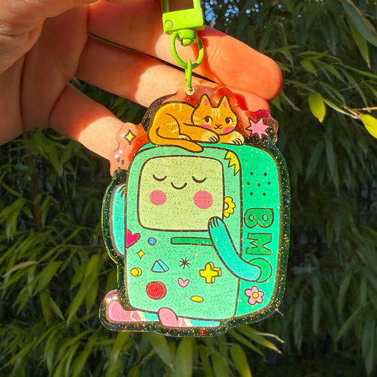 kitty bmo ♡ Double Sided Charm