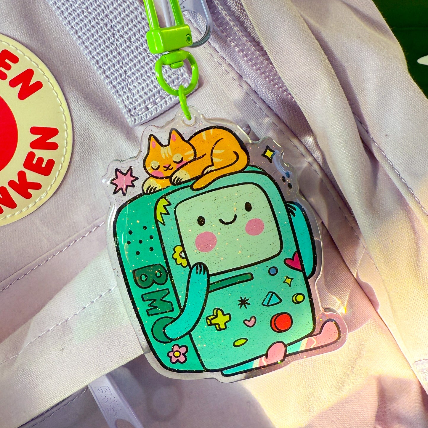 kitty bmo ♡ Double Sided Charm