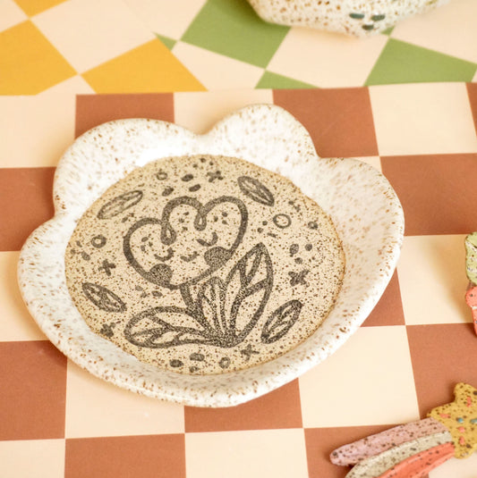 Handmade Ceramics ♡ Dancing Tulip Trinket Dish