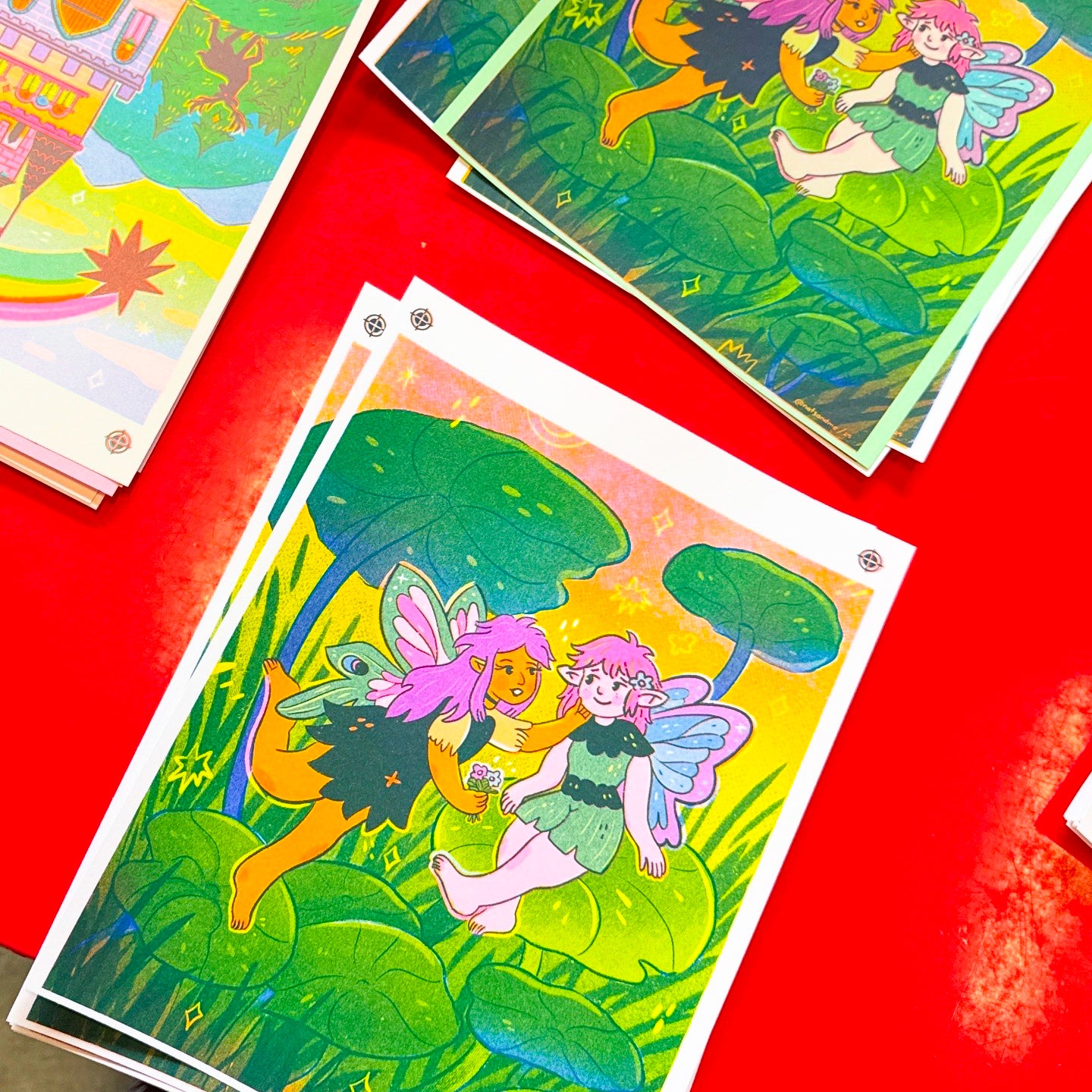 The Lovers ♡ Riso Print