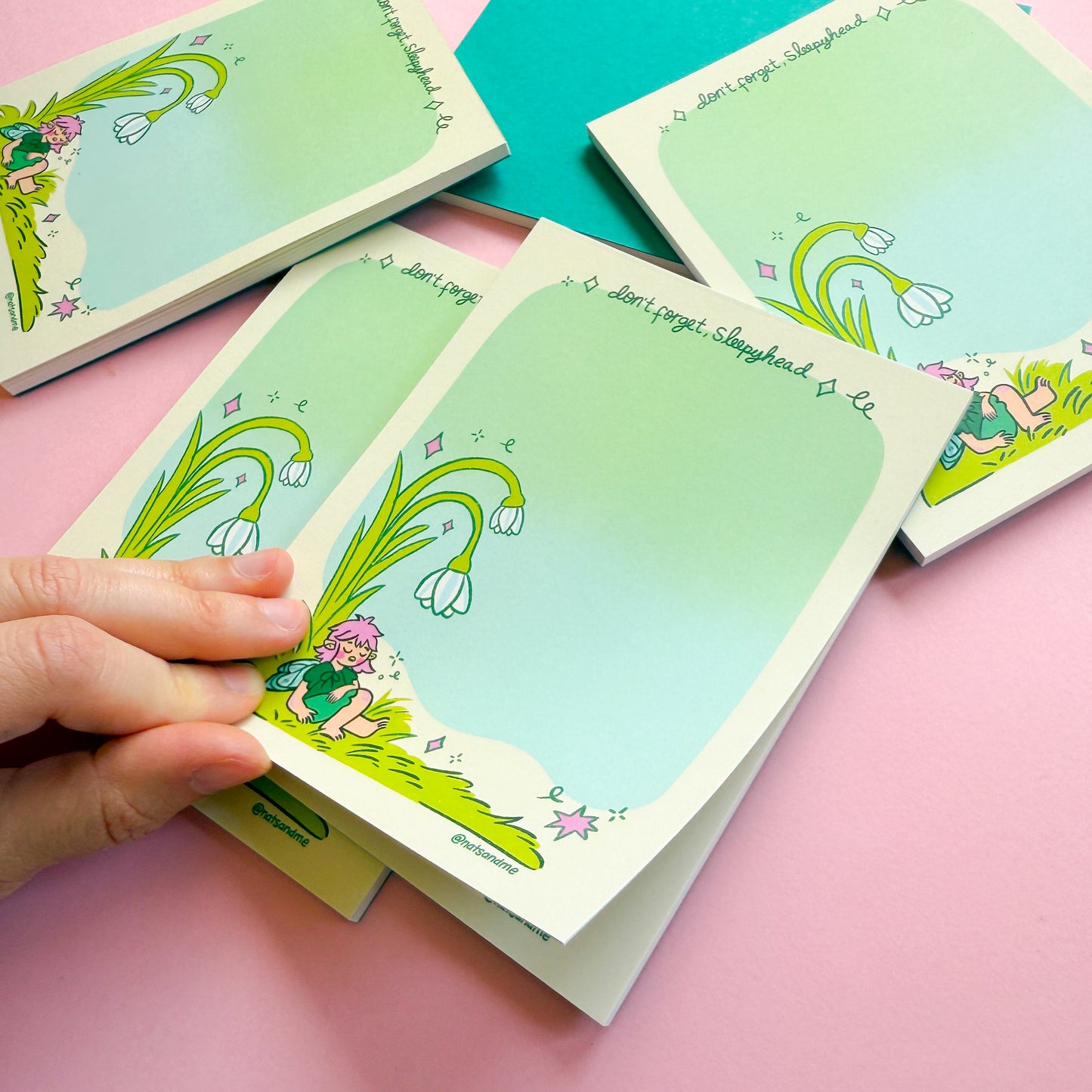 Sleepy Head Fairy ♡ Note Pads