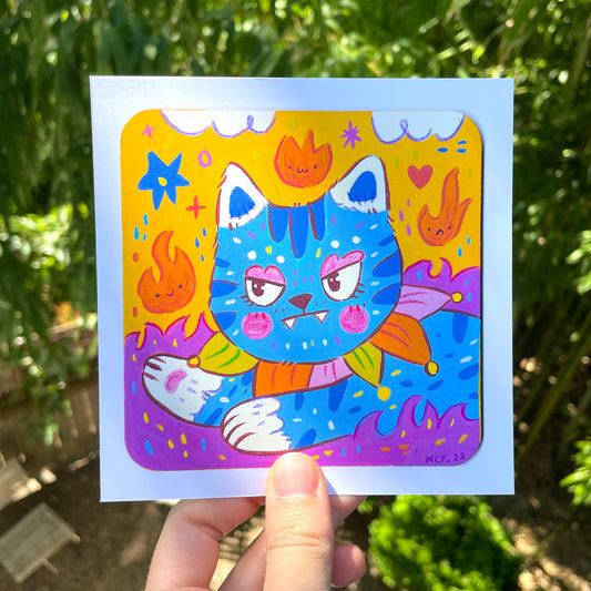 Mini Print  ♡ Demon Kitty Blaze