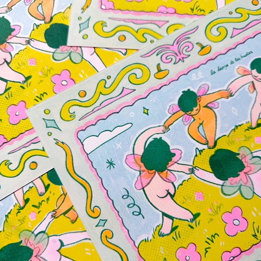 The Fairy Dance ♡ Riso Print