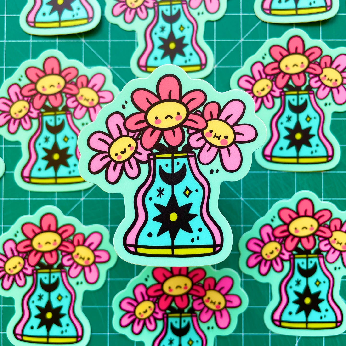 Flower Vase ✷ Shimmery Sticker✷