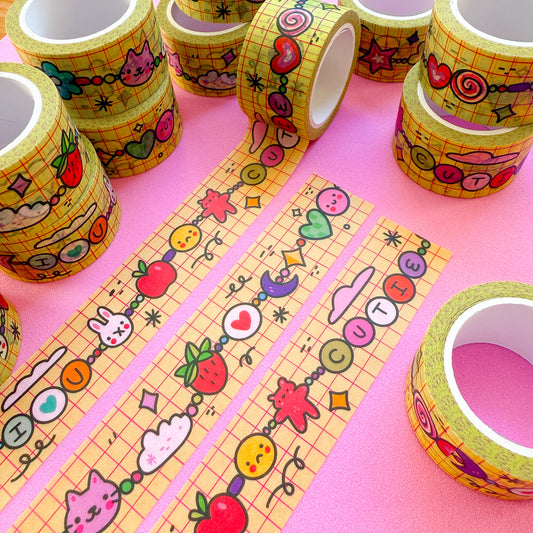 Friendship Bracelet ♡ Washi Tape