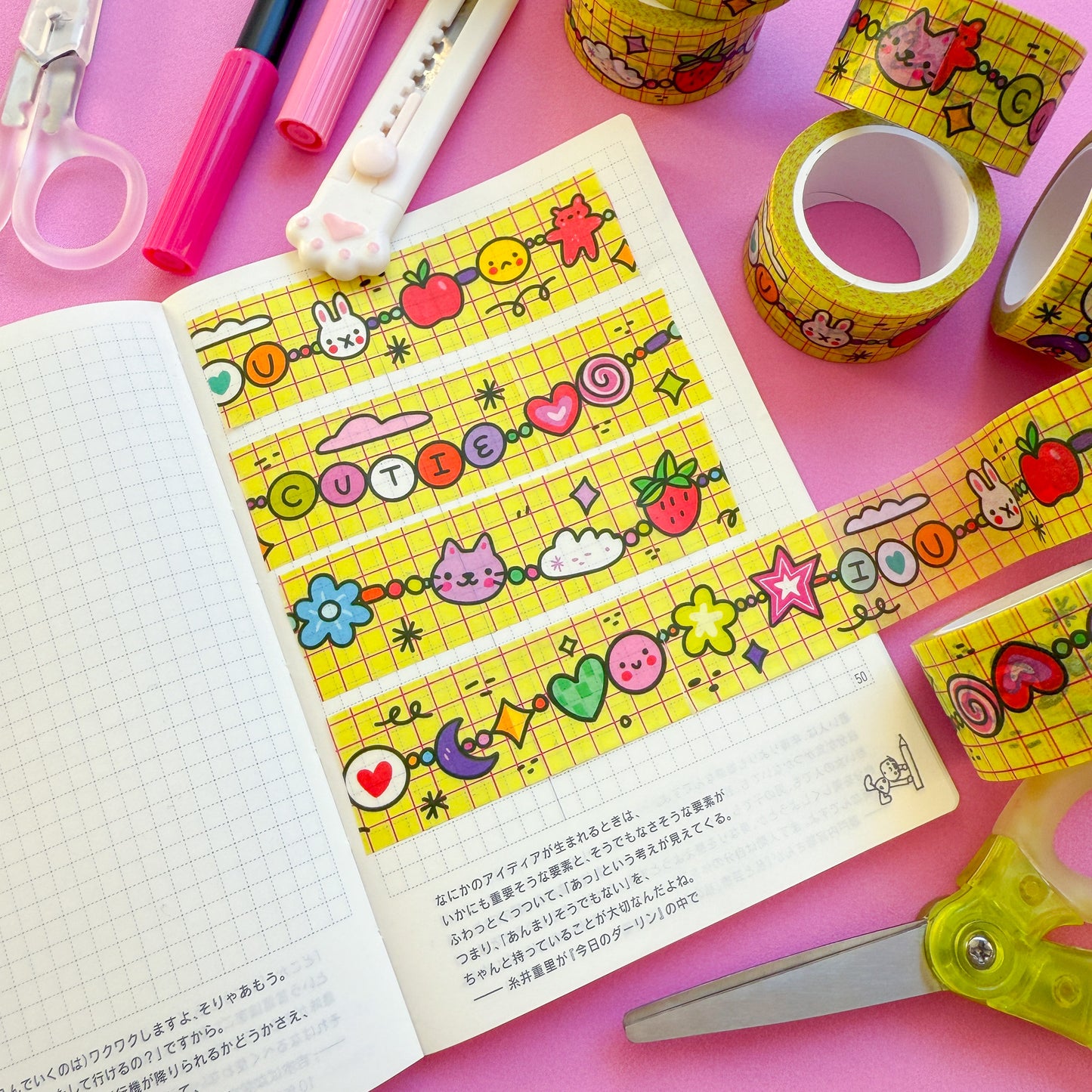 Friendship Bracelet ♡ Washi Tape