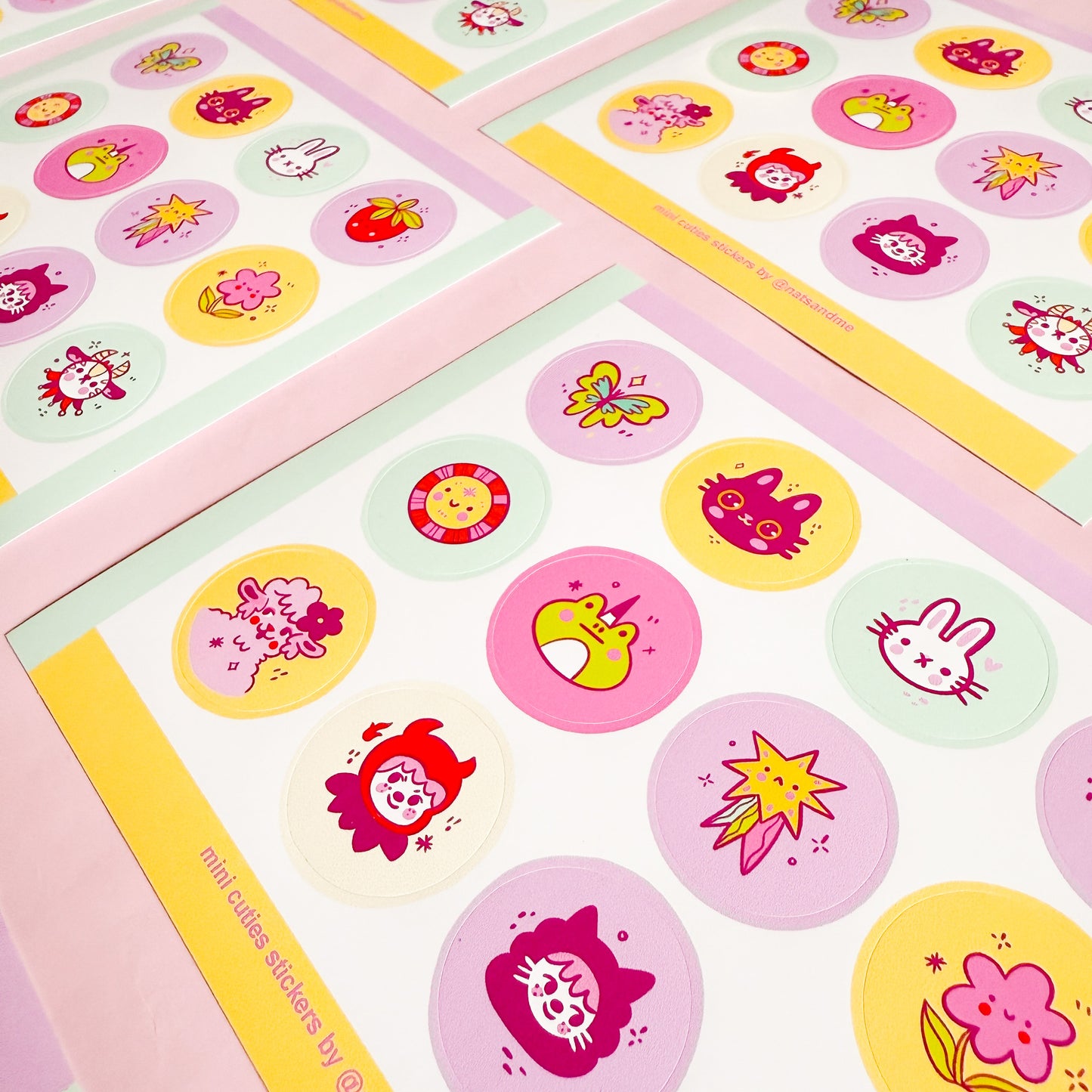 Mini Cute Guys ✷ Sticker Sheet