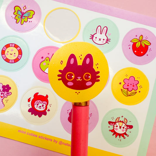 Mini Cute Guys ✷ Sticker Sheet