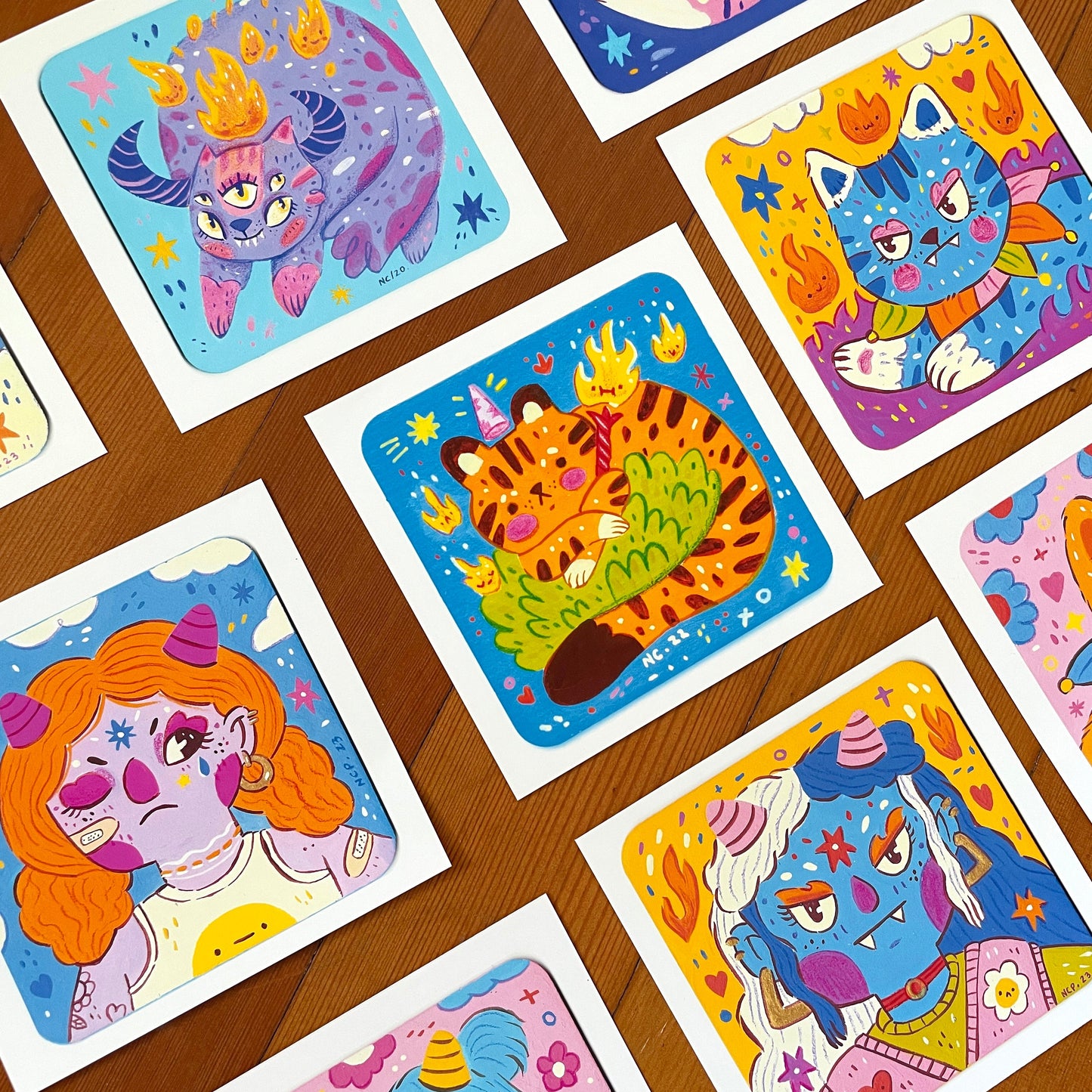 Mini Print ♡ Demon Girly Flora