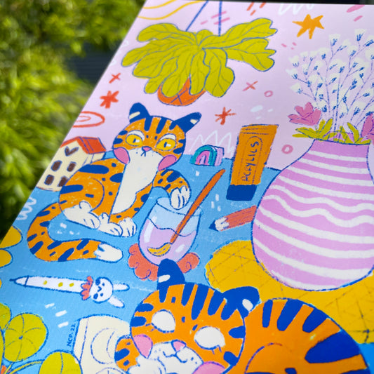 Mini Print ♡ Studio Cats