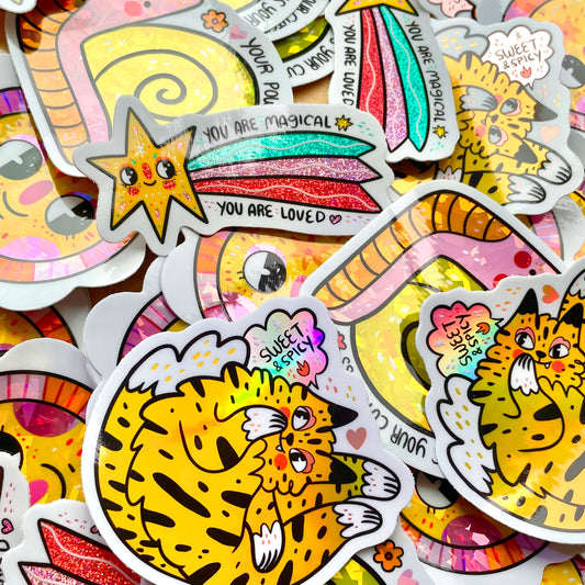 Mega Pack ✷Shimmery Stickers✷
