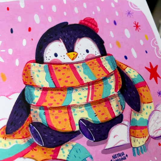 Mini Print ♡ Little Emperor Penguin