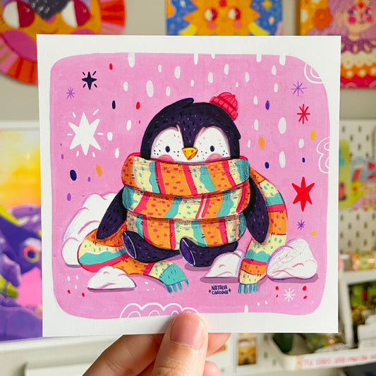 Mini Print ♡ Little Emperor Penguin