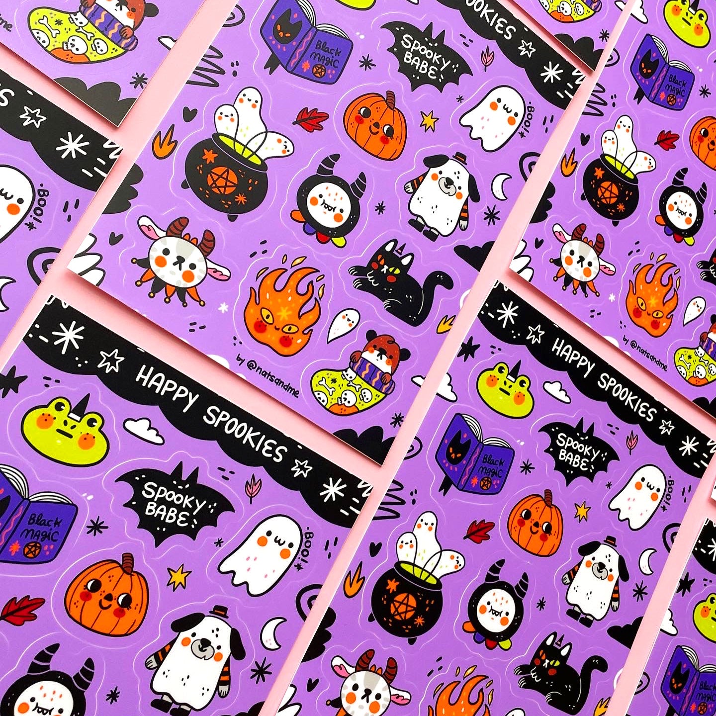 Happy Spookies! ✷ Matte Sticker Sheet ✷