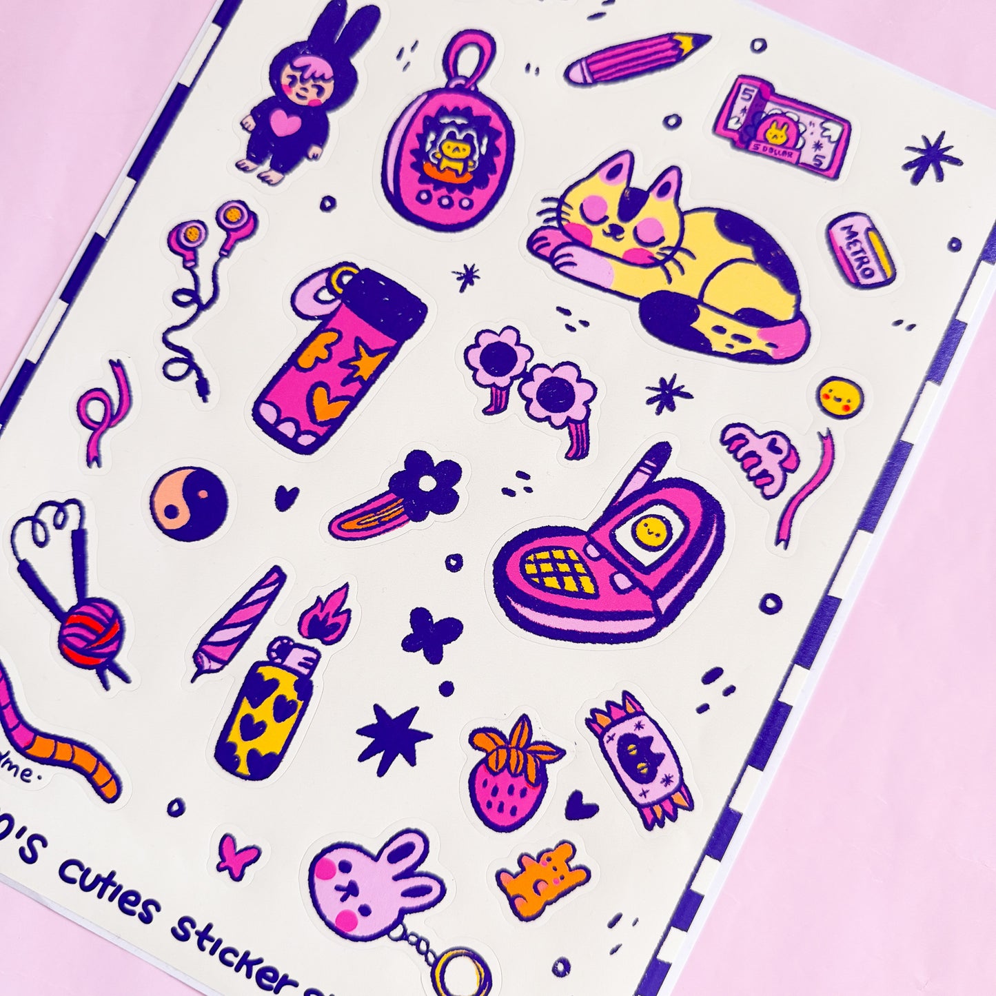 90's Cuties  ✷ Sticker Sheet