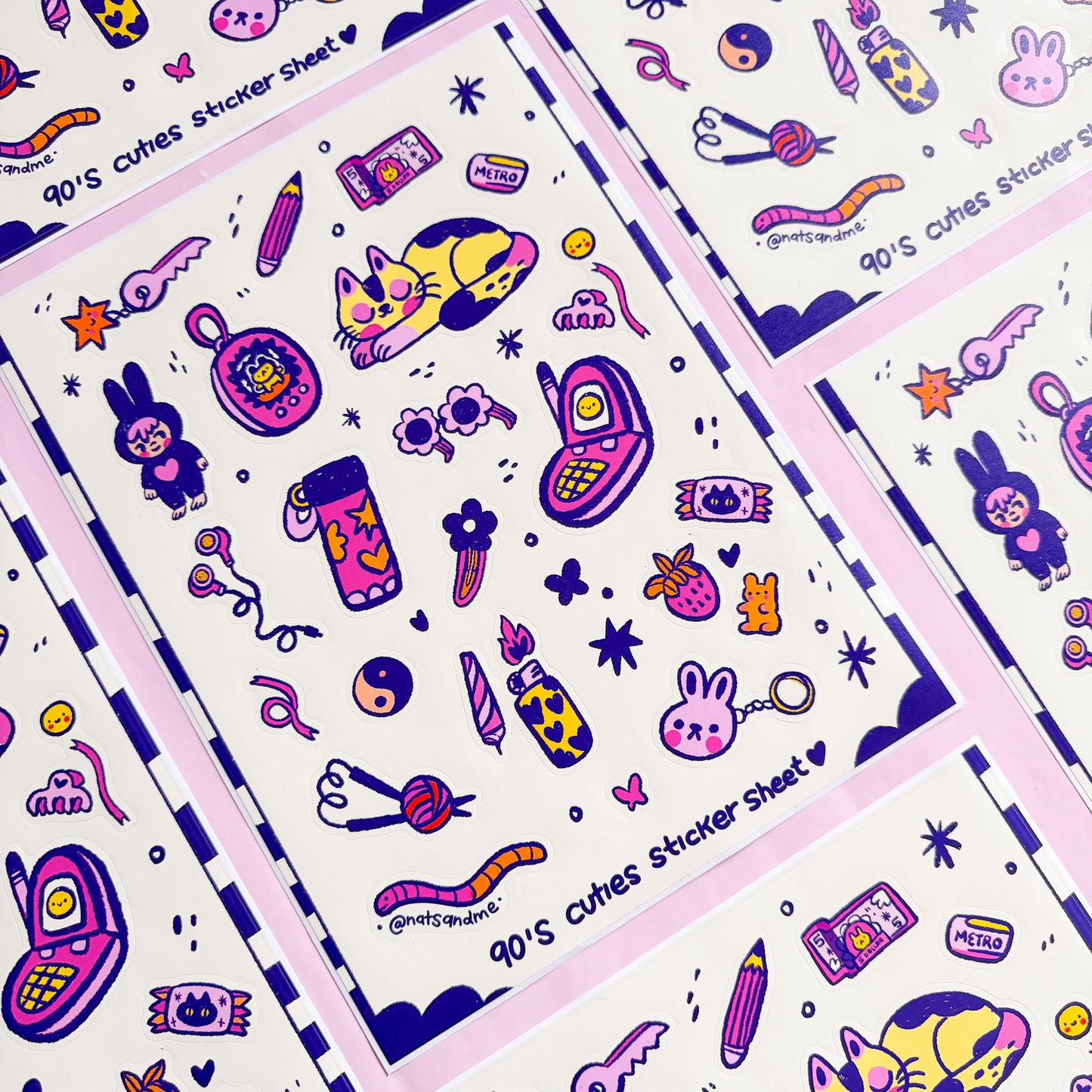 90's Cuties  ✷ Sticker Sheet