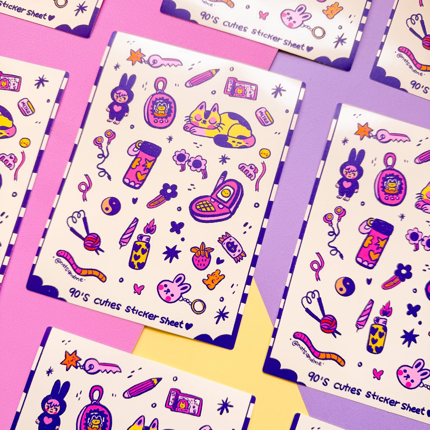 90's Cuties  ✷ Sticker Sheet