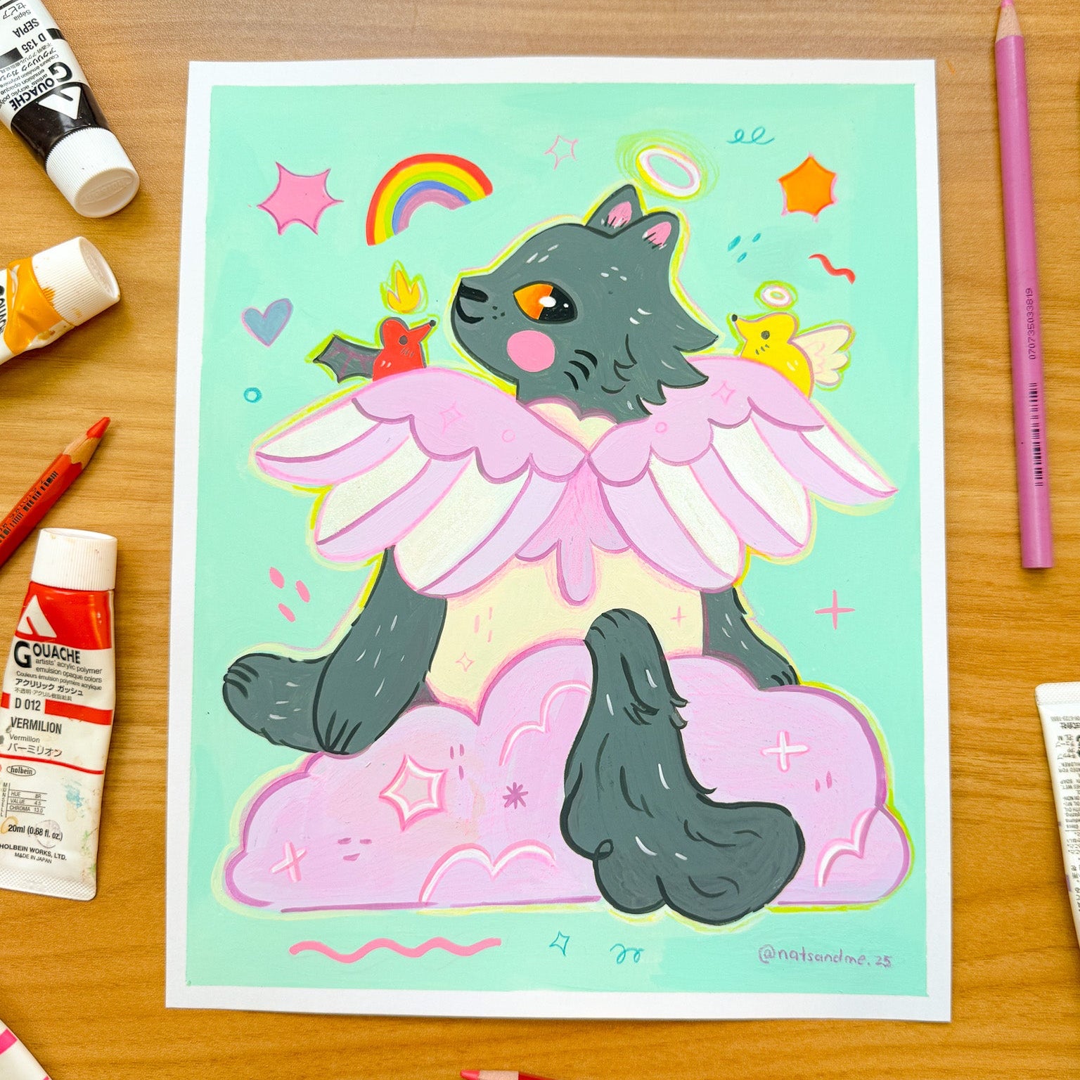 Baby ♡ Original Painting – Illustrated By Natalia