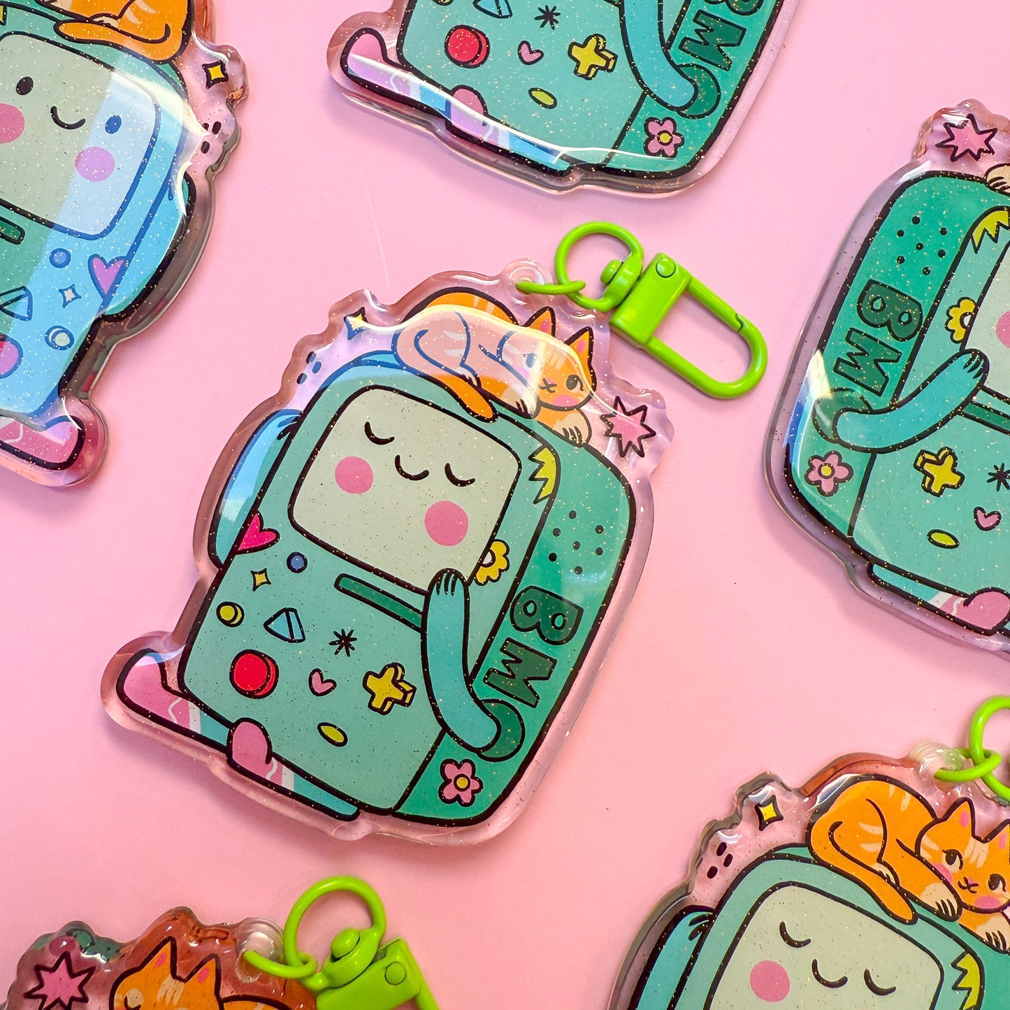 kitty bmo  ♡ Double Sided Charm