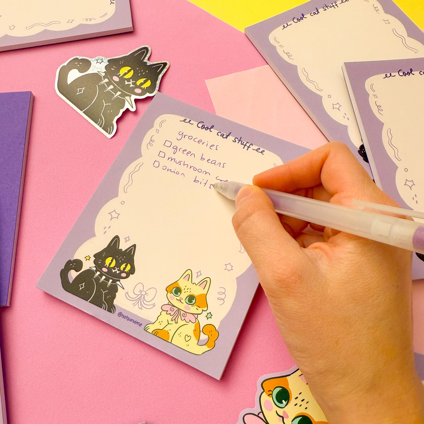 Cat Stuff  ♡ Note Pads