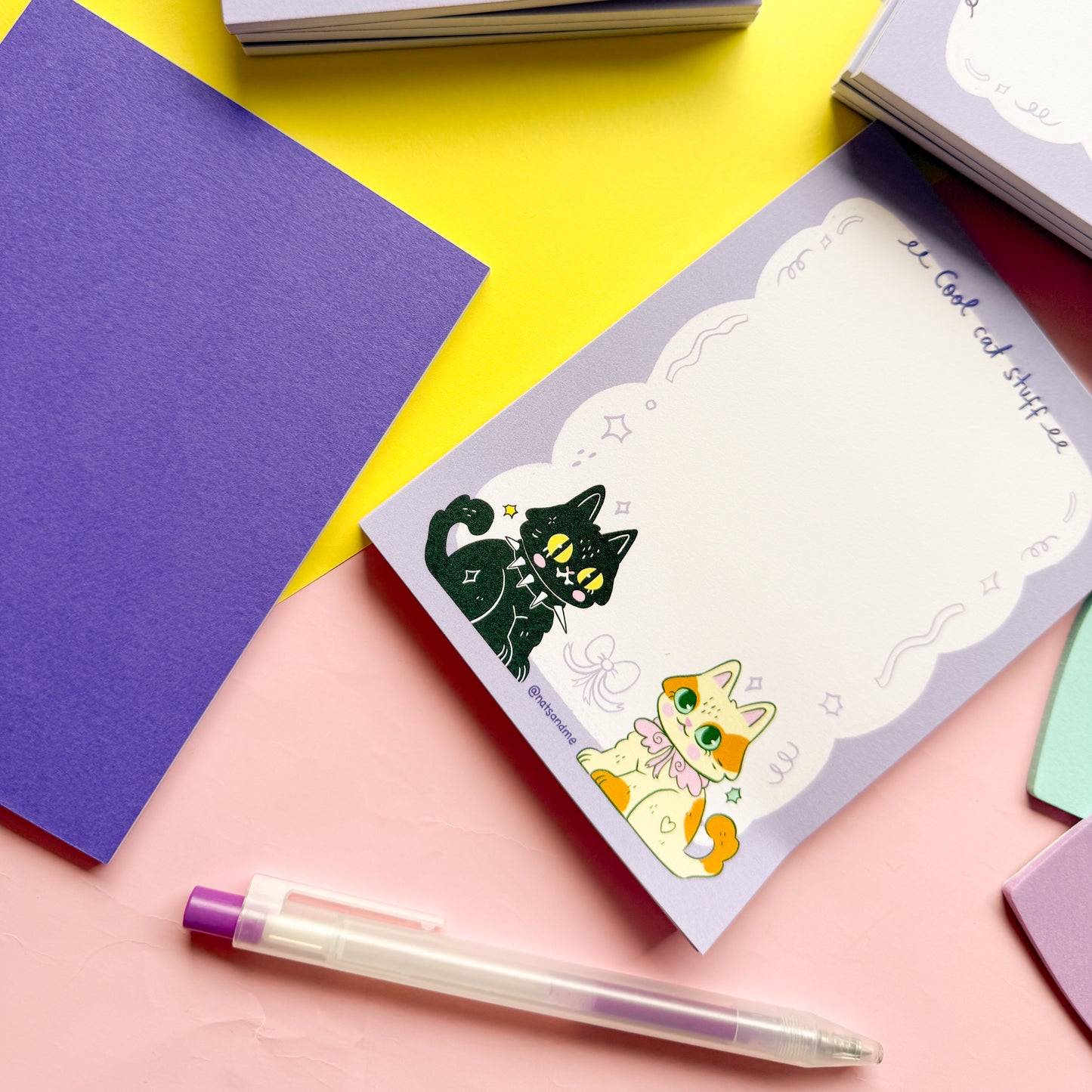 Cat Stuff  ♡ Note Pads
