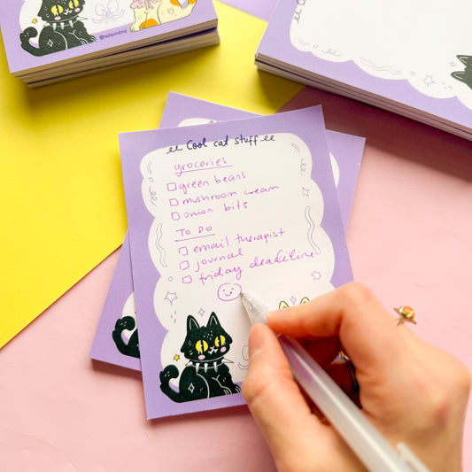 Cat Stuff  ♡ Note Pads