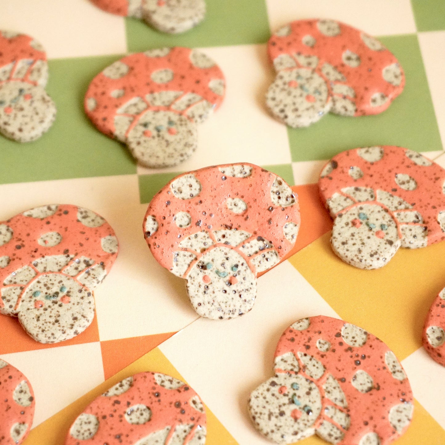 Handmade Ceramics ♡ Ceramic Pins