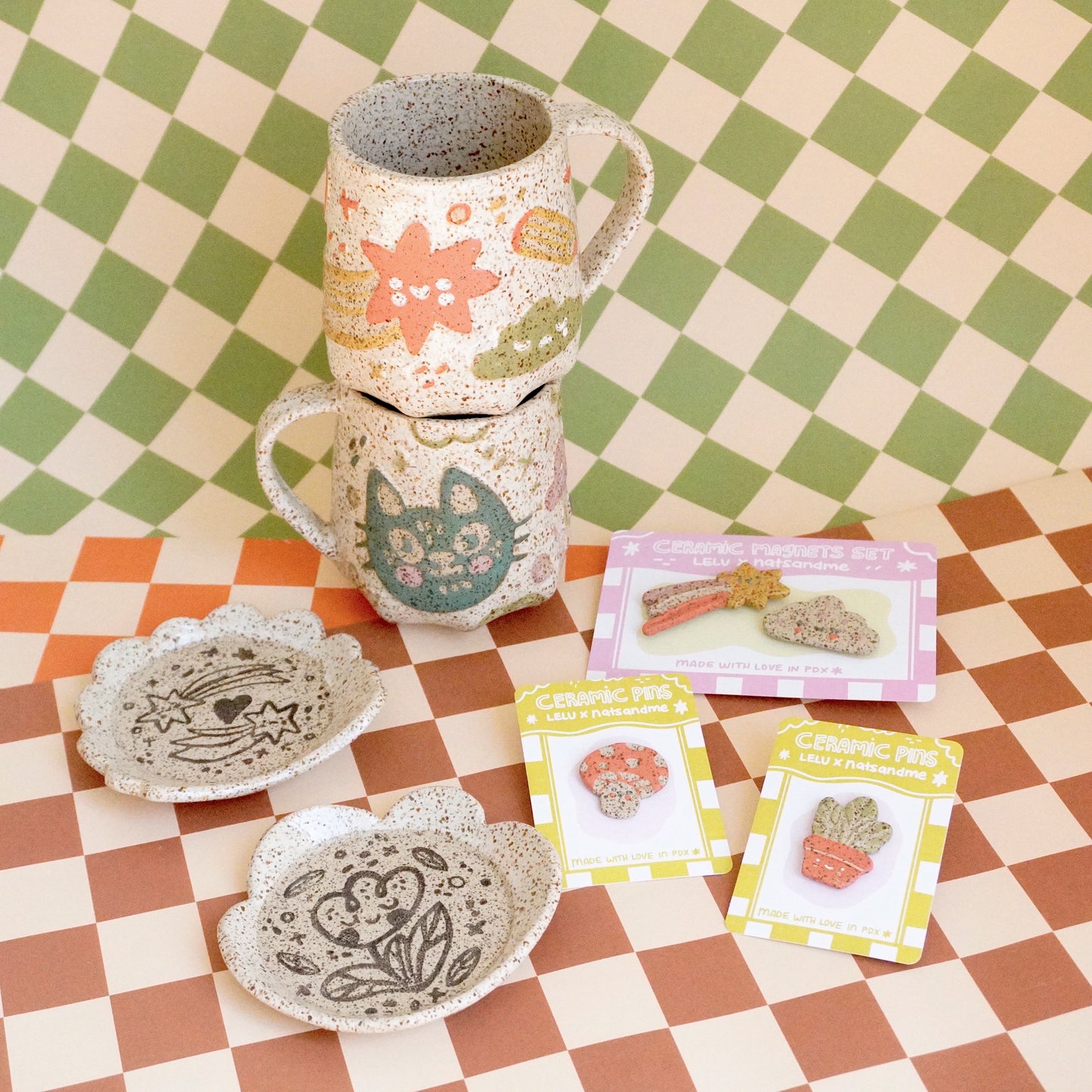 Handmade Ceramics ♡ Strawberry Fields Mug