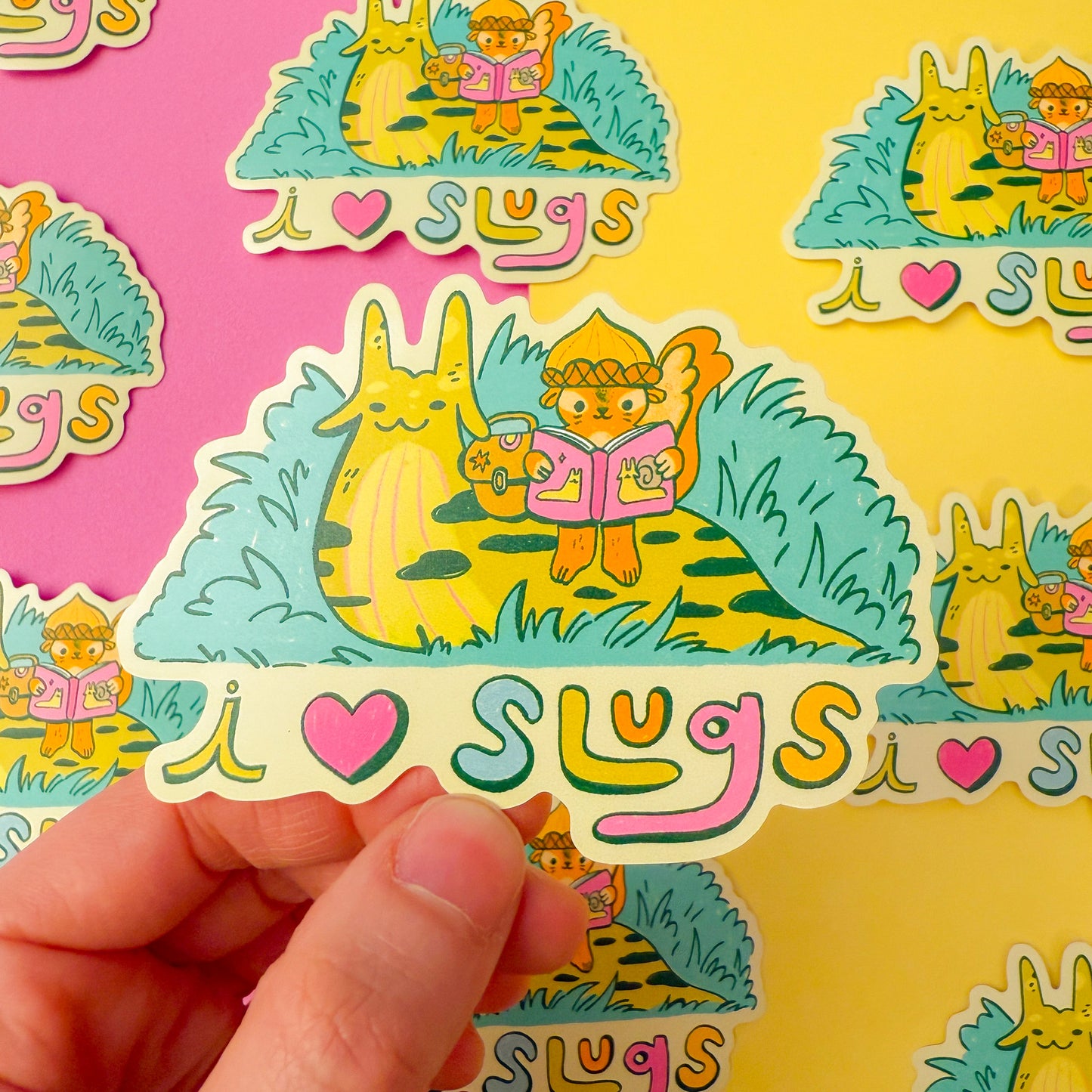 I love Slugs ✷ Matte Sticker✷
