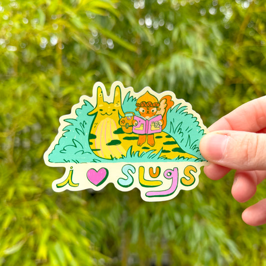 I love Slugs ✷ Matte Sticker✷