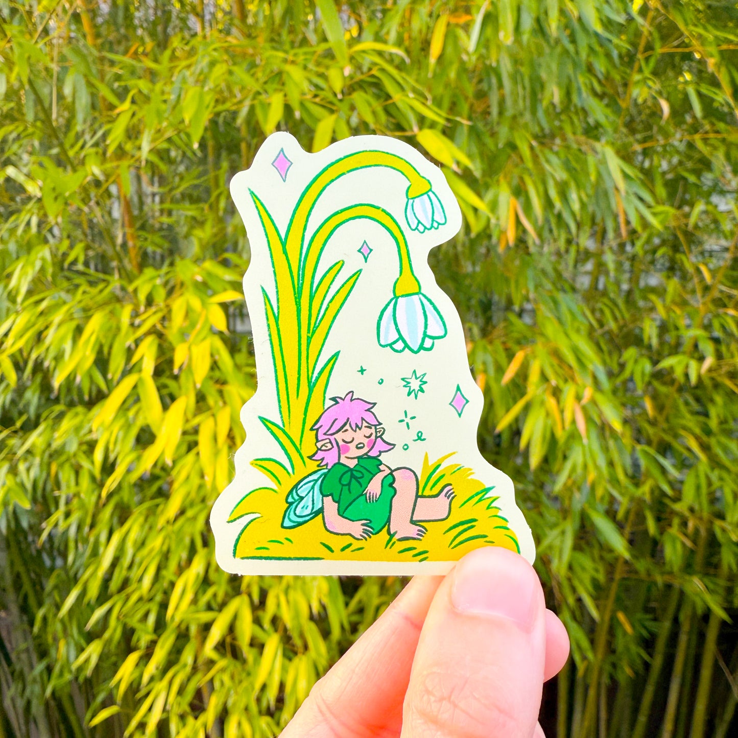 Sleepy Fairy ✷ Mate Sticker✷