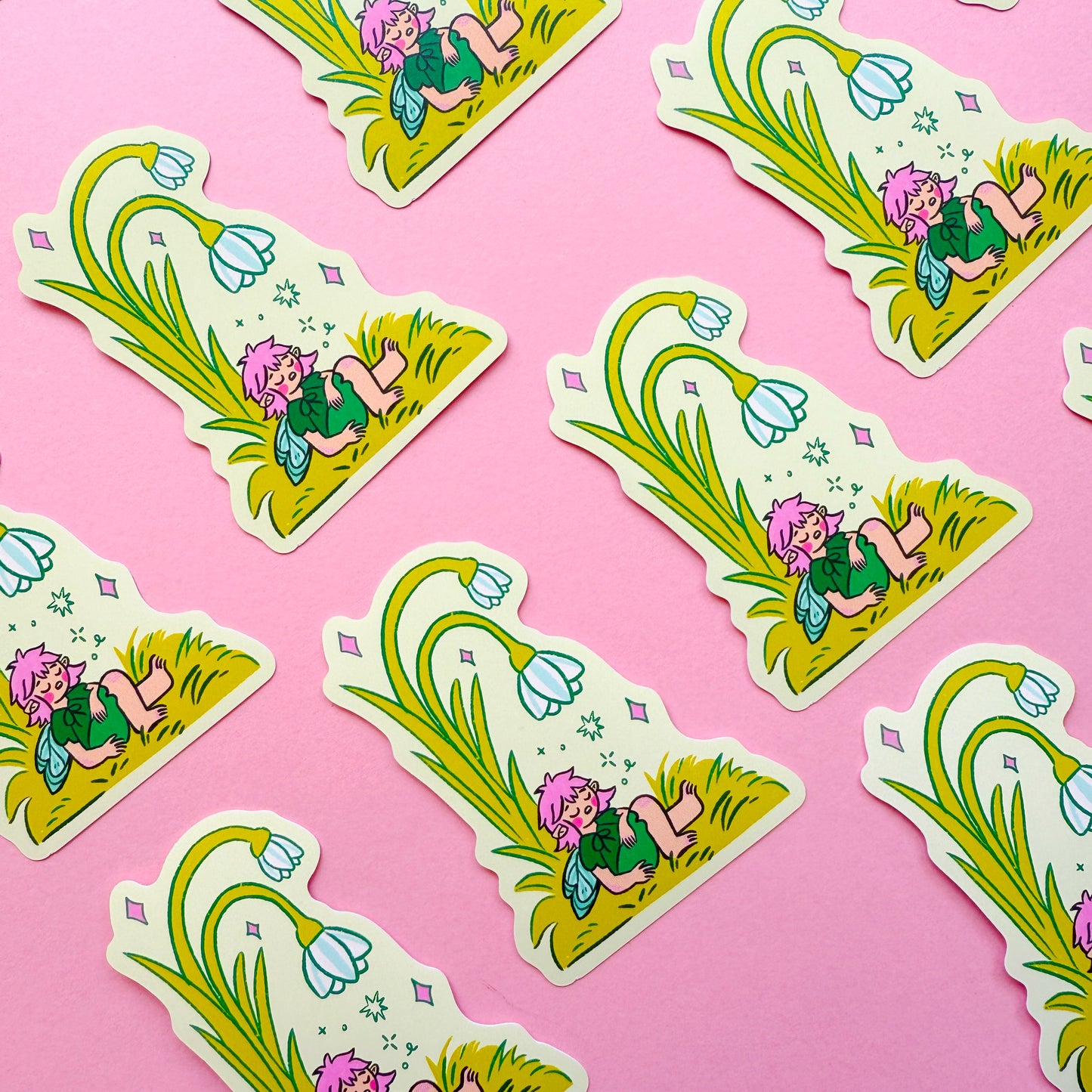 Sleepy Fairy ✷ Mate Sticker✷