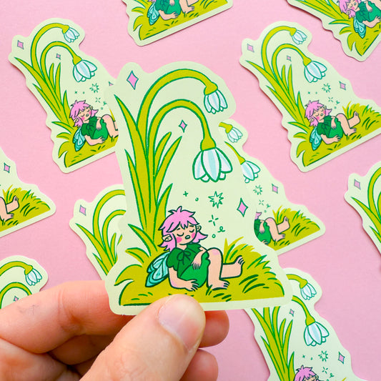 Sleepy Fairy ✷ Mate Sticker✷