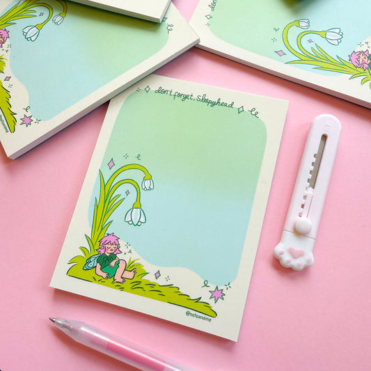 Sleepy Head Fairy  ♡ Note Pads