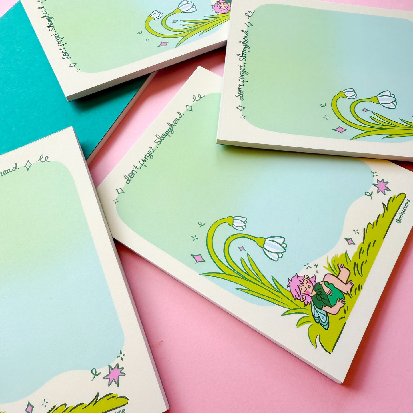 Sleepy Head Fairy  ♡ Note Pads