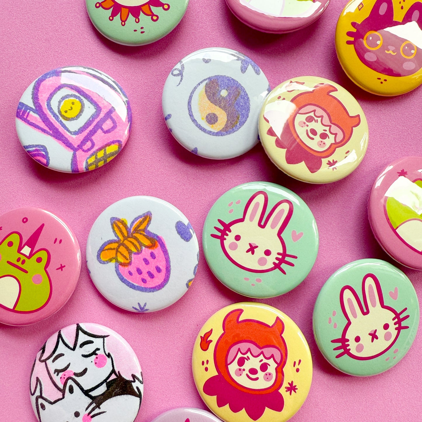 Mystery Cutie Buttons ♡