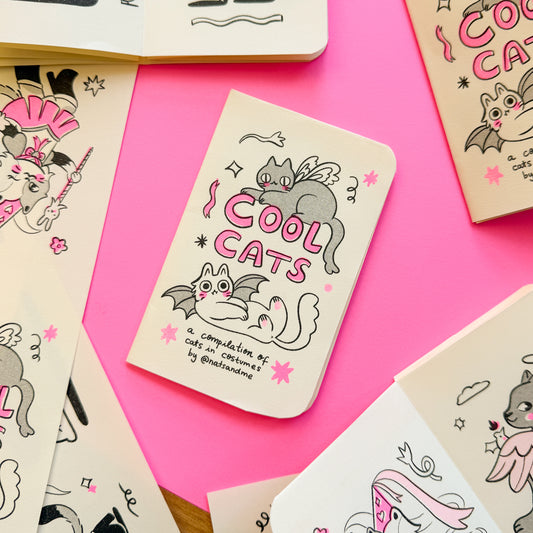Cool Cats  ♡ Riso Fanzine