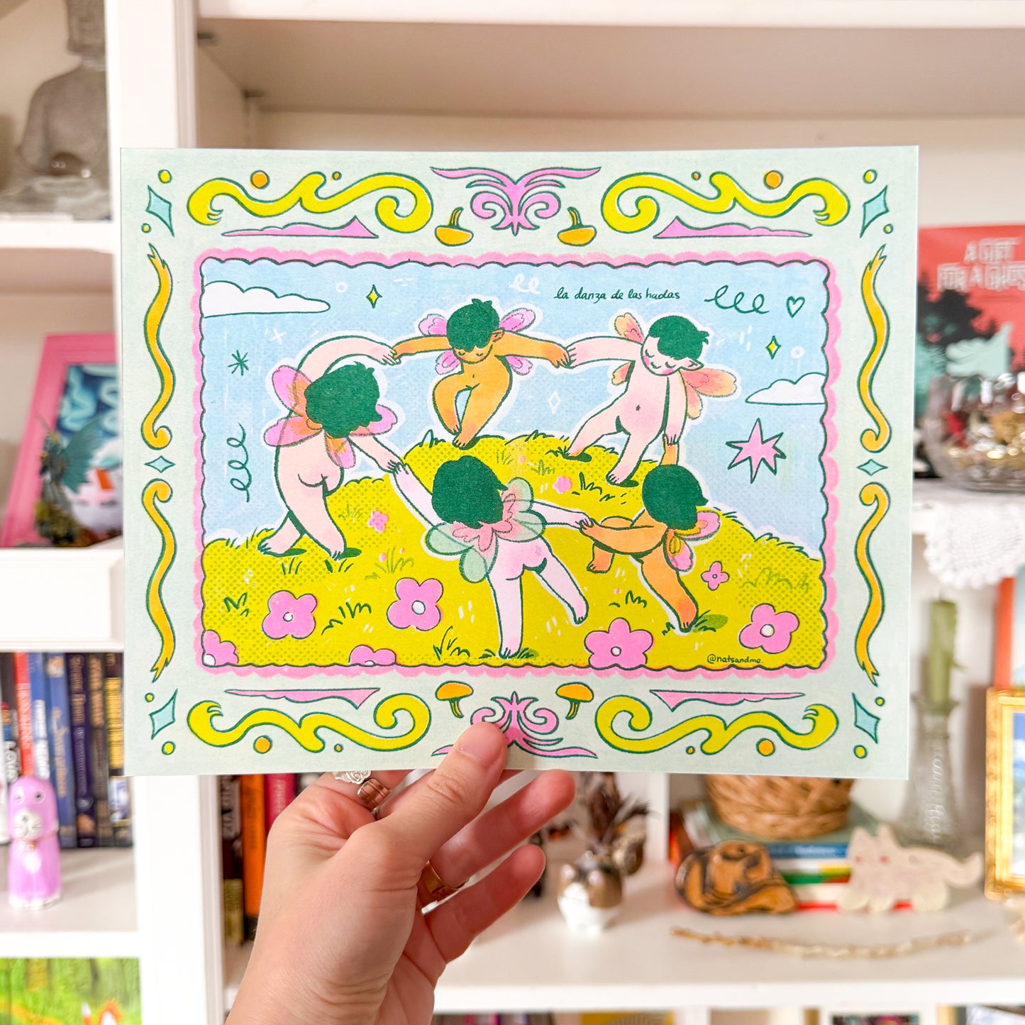 The Fairy Dance ♡ Riso Print