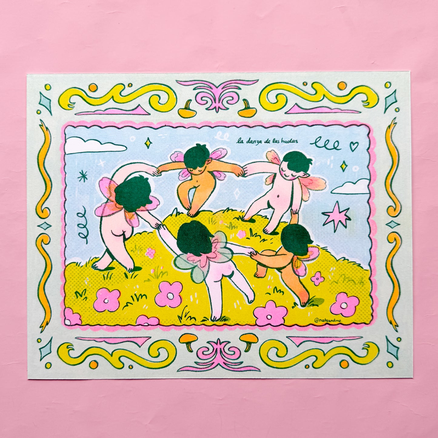 The Fairy Dance ♡ Riso Print