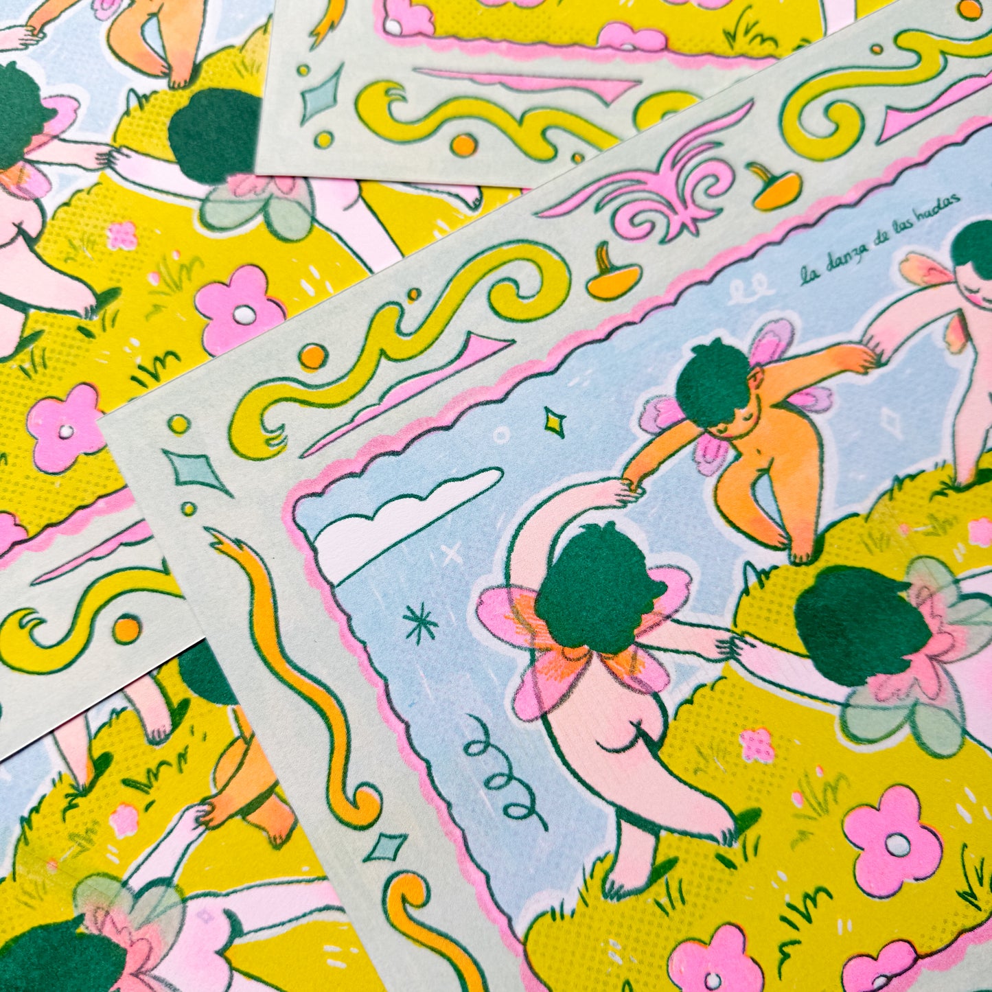 The Fairy Dance ♡ Riso Print