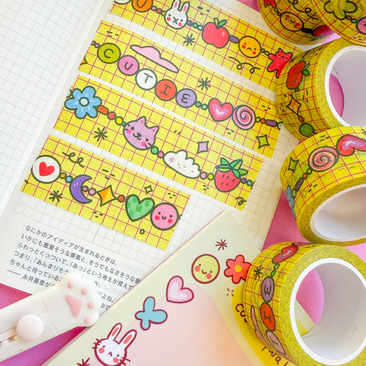 Friendship Bracelet  ♡ Washi Tape