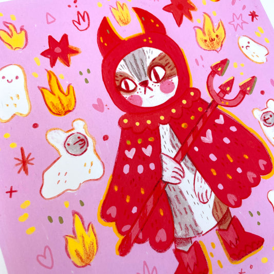 New Print ♡ Kitty Devil