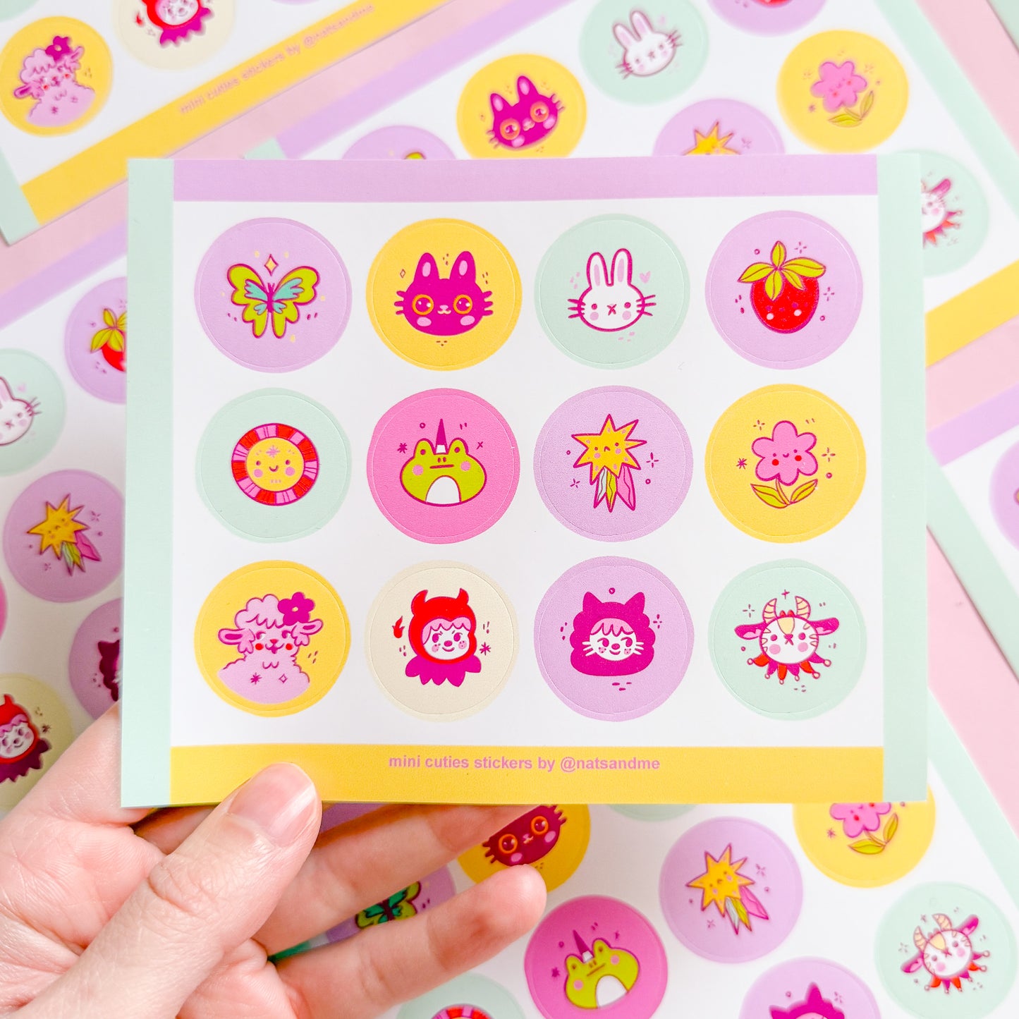 Mini Cute Guys  ✷ Sticker Sheet