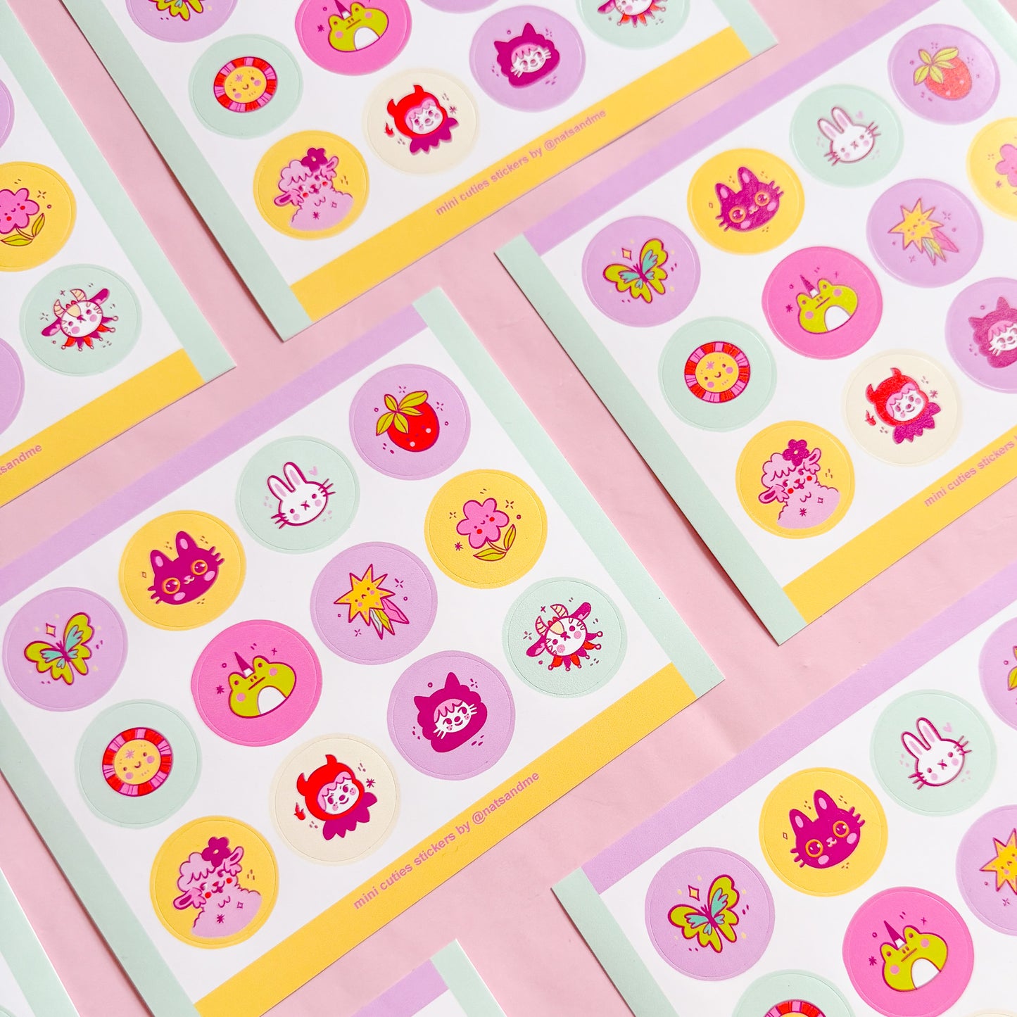 Mini Cute Guys  ✷ Sticker Sheet