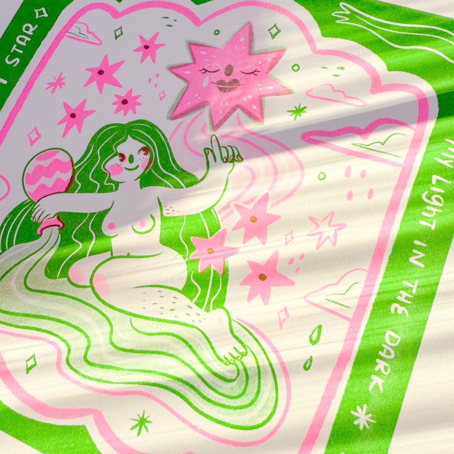 Wish Upon a Star ♡ Riso Print