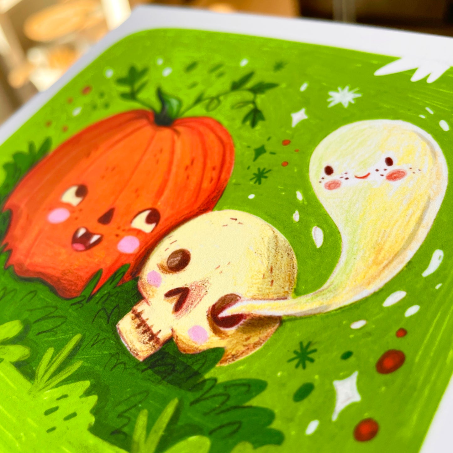 Mini Print ♡ Pumpkin & Boo
