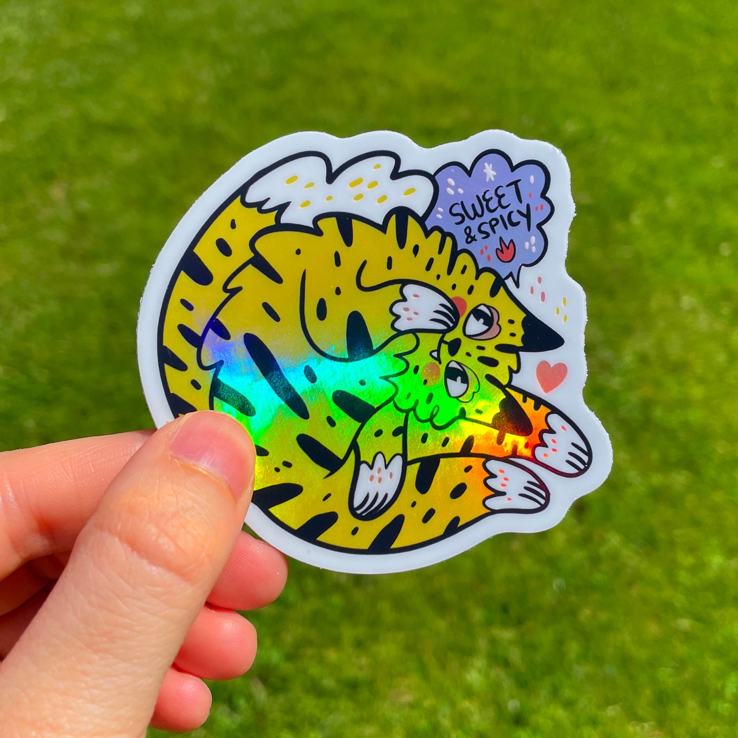 Sweet & Spicy ✷Holographic Sticker✷