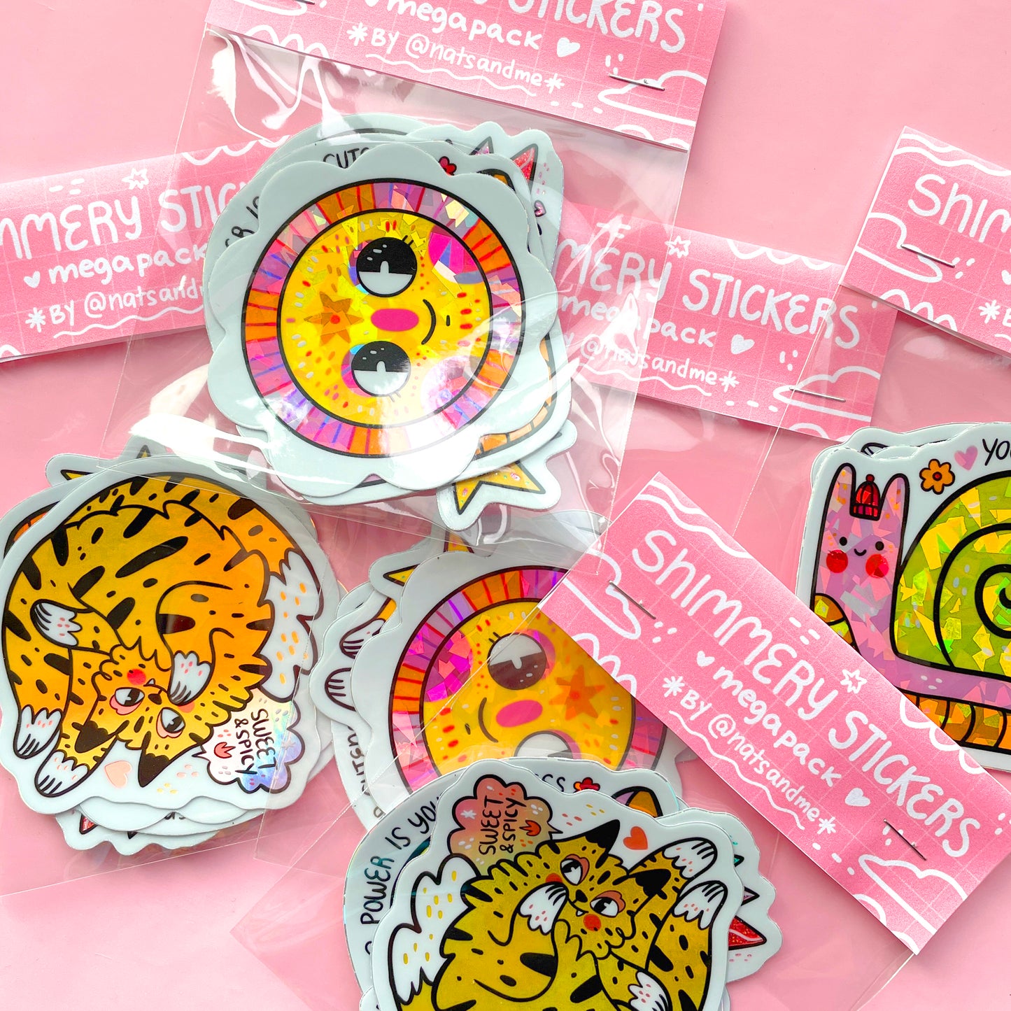 Mega Pack ✷Shimmery Stickers✷